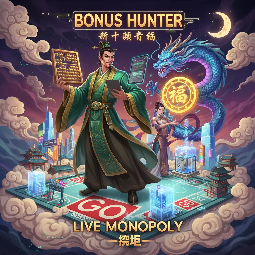 Live dealer monopoly experience - Hunter