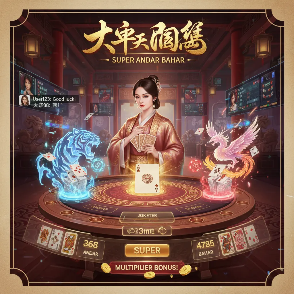 Live dealer andar bahar online - Super