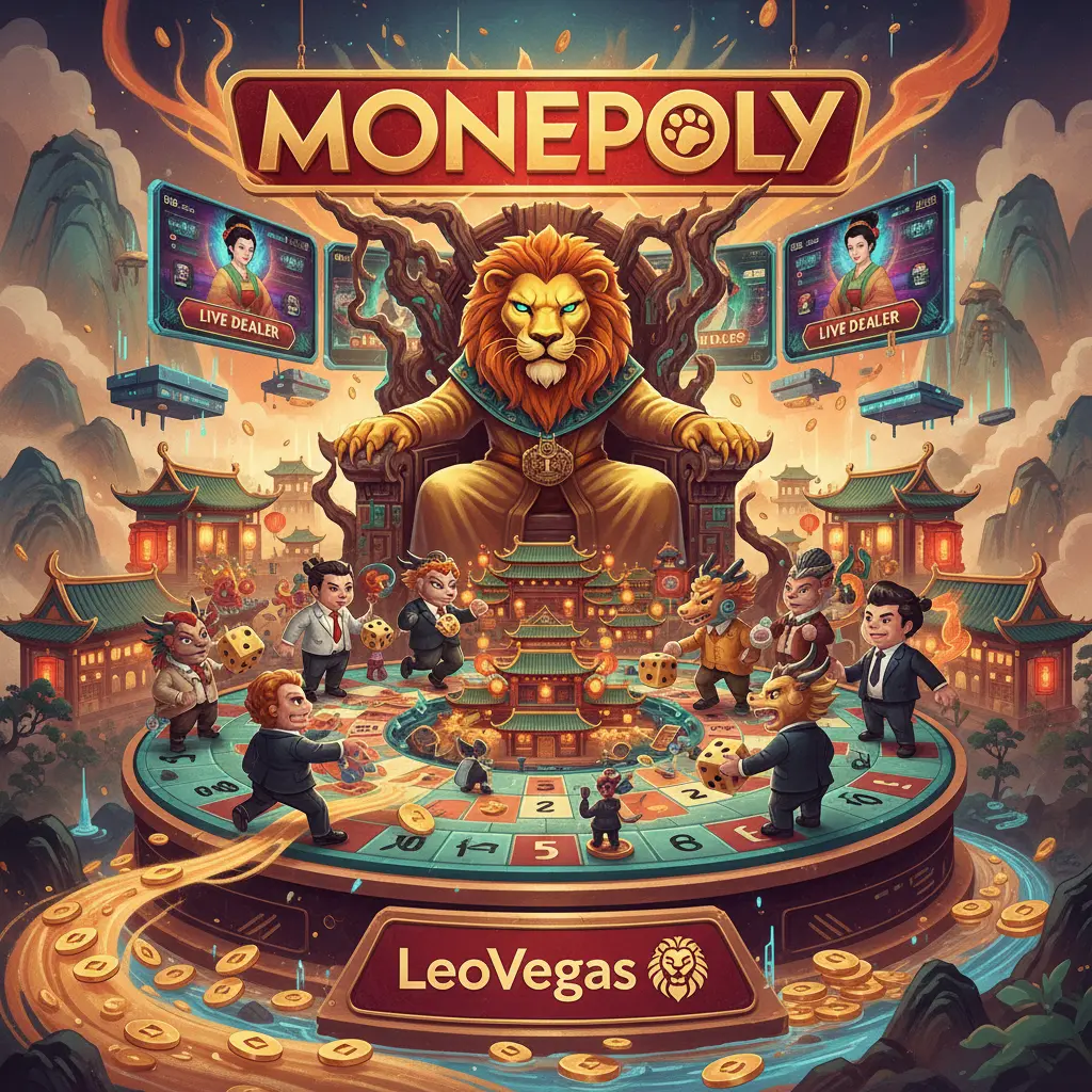 Live dealer monopoly experience - LeoVegas