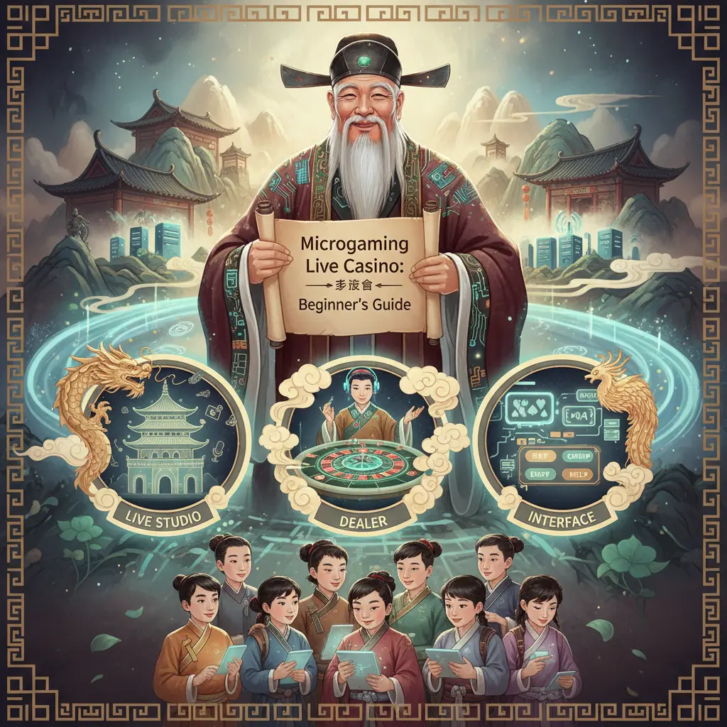 Live dealer casino for beginners - Microgaming