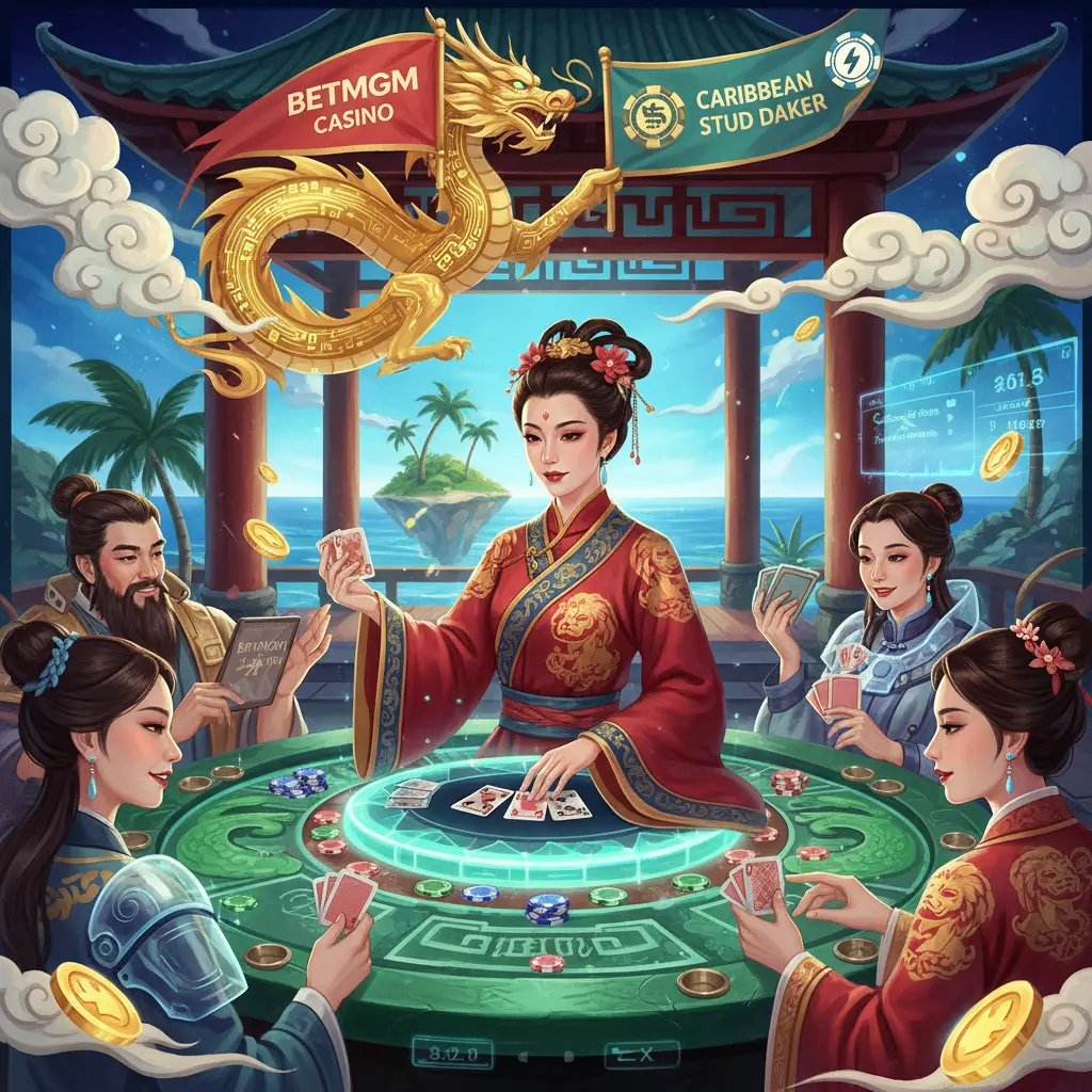 Caribbean stud live dealer games - BetMGM