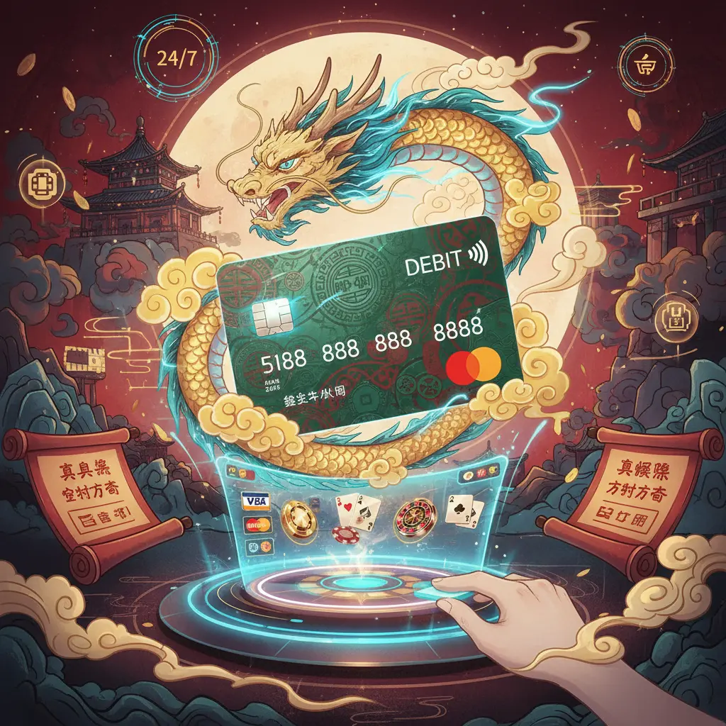 Live casino payment methods - Debit