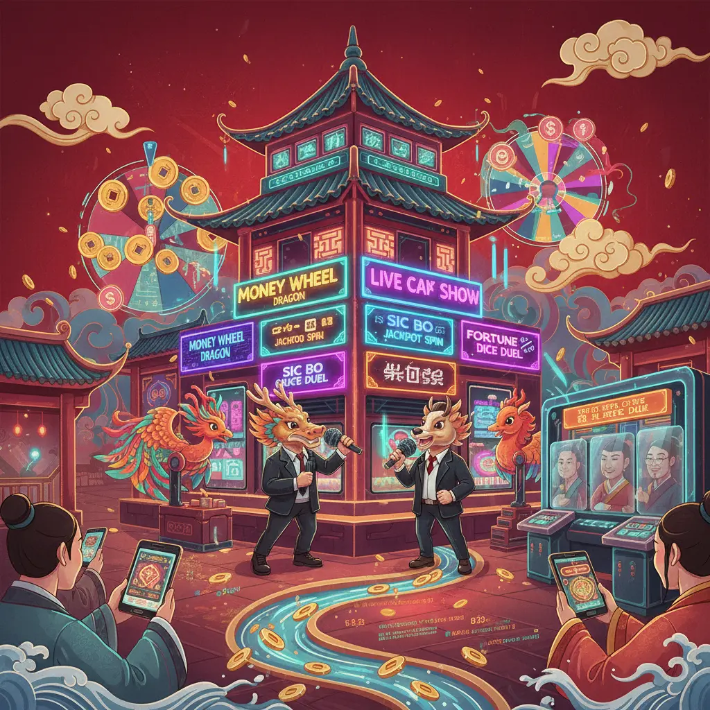 Live dealer game show varieties - Casino