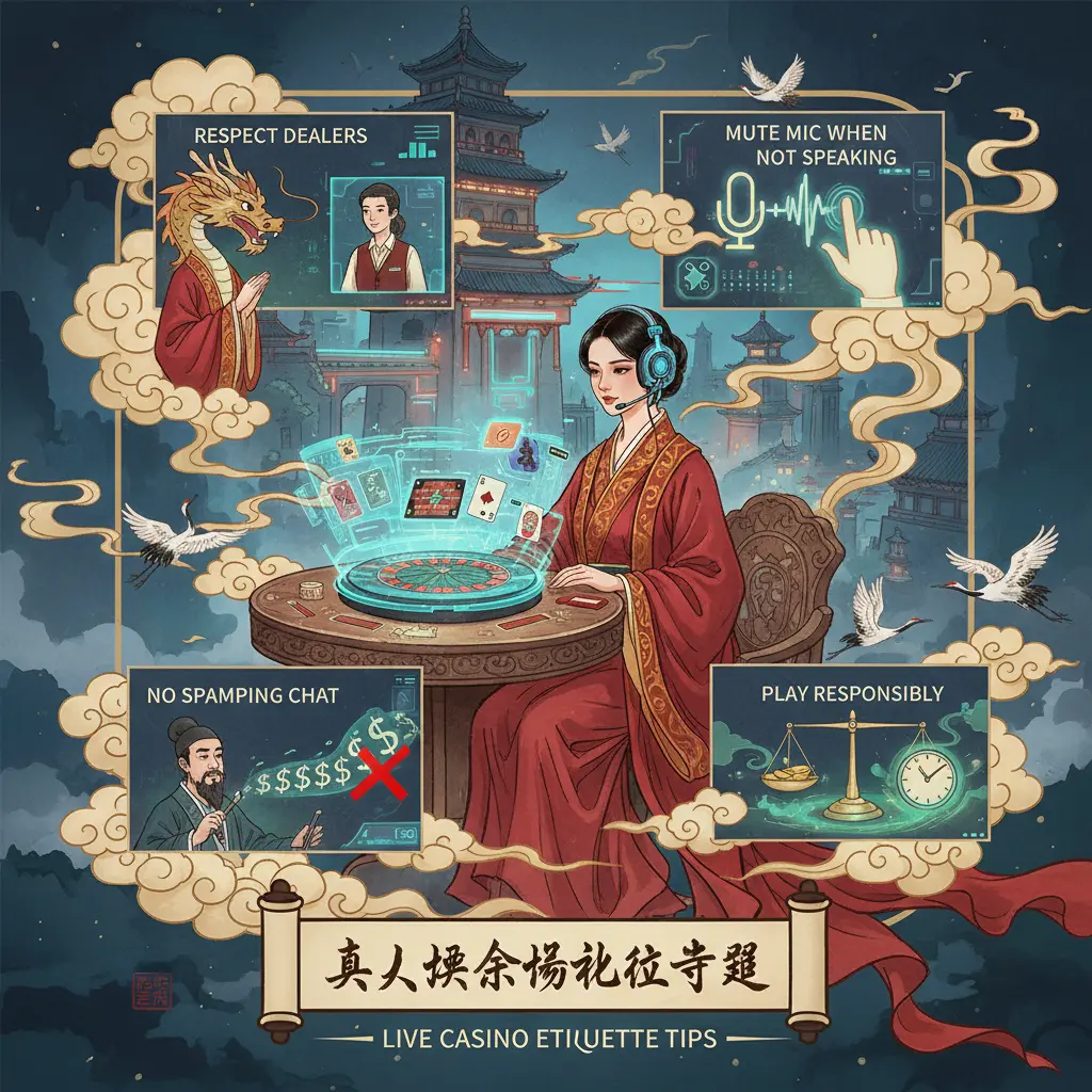 Live casino etiquette tips - gambling