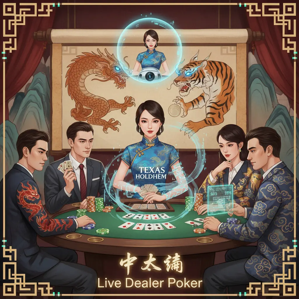 Live dealer poker variations - Holdem