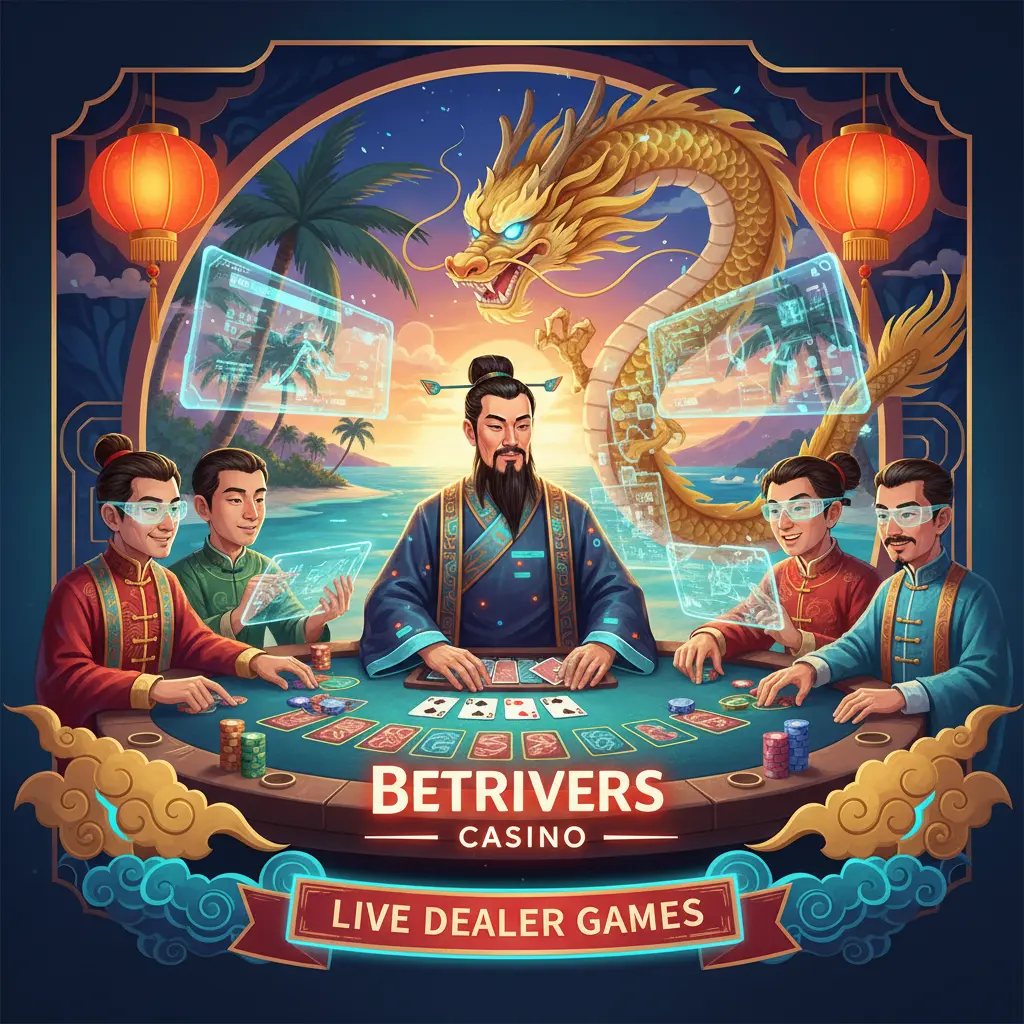 Caribbean stud live dealer games - BetRivers