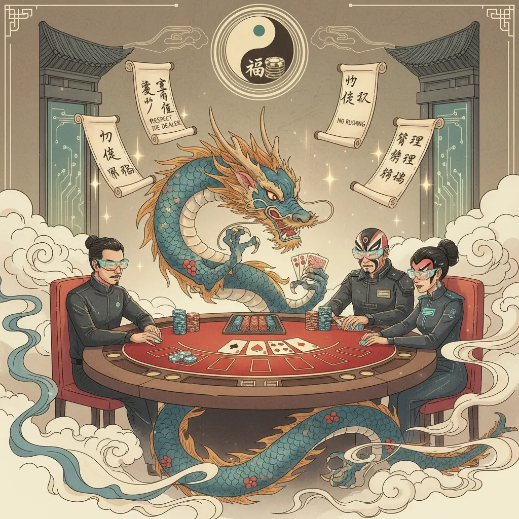 Live casino etiquette tips - blackjack