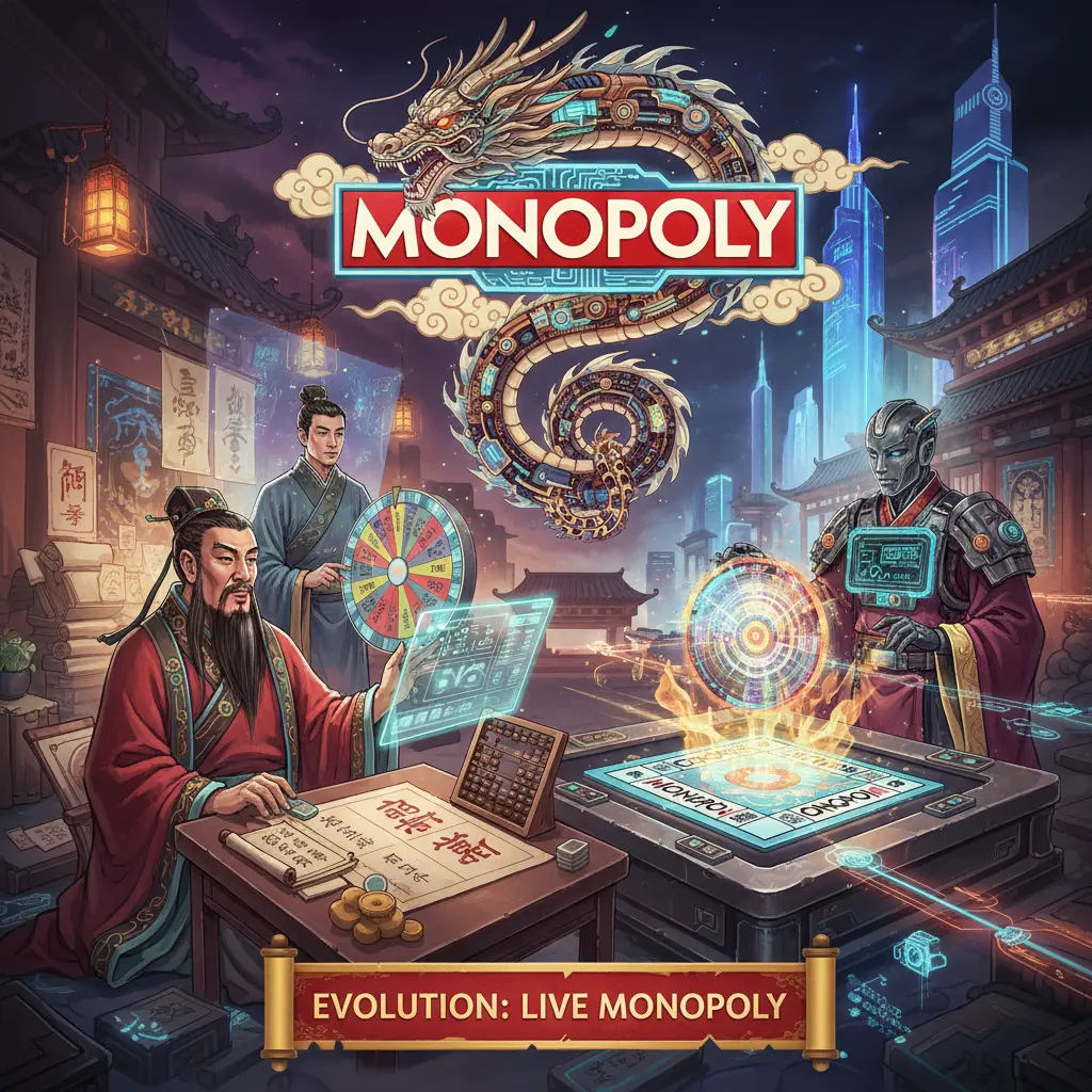 Live dealer monopoly experience - Evolution