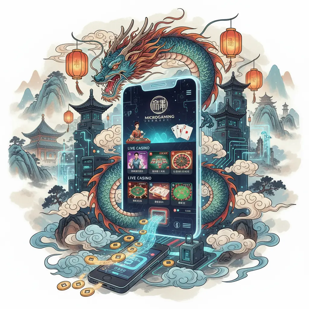 Live casino mobile experience - Microgaming