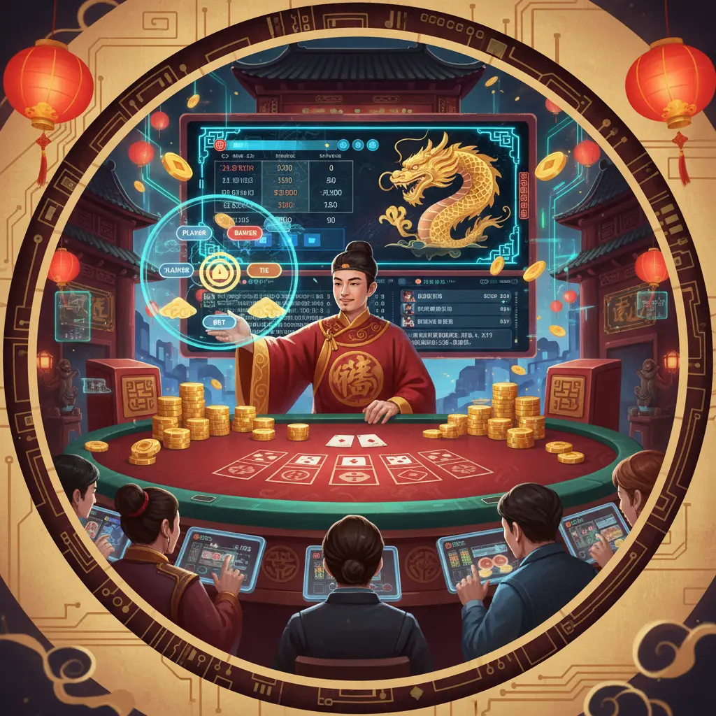 Interactive live casino games - Baccarat