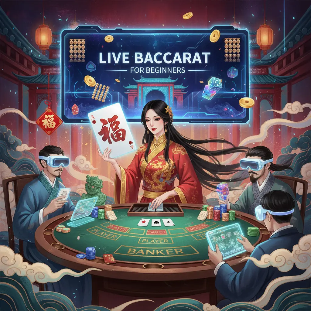 Live dealer casino for beginners - Baccarat