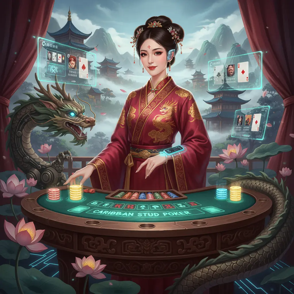 Caribbean stud live dealer games - Dealer