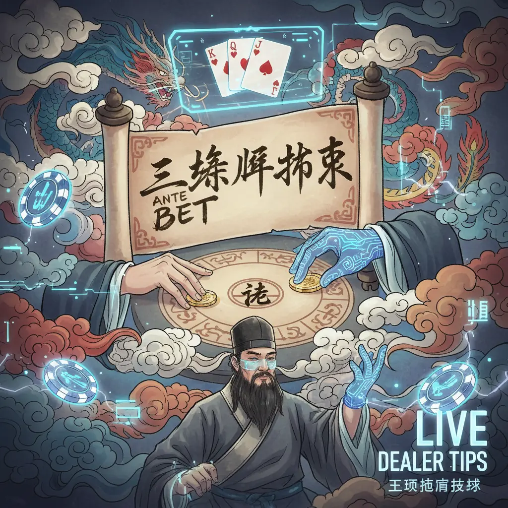 Three card poker live dealer tips - Ante