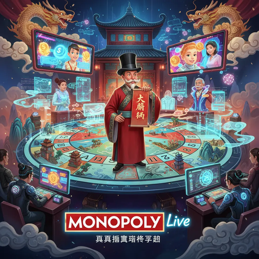 Live dealer game show varieties - MONOPOLY