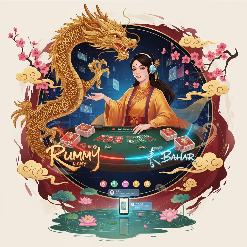 Live dealer andar bahar online - Rummy