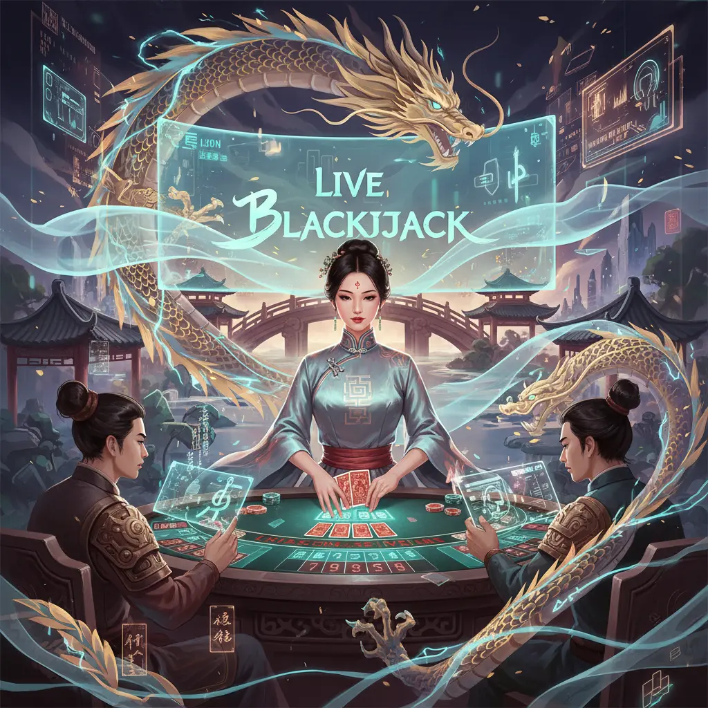 Interactive live casino games - Blackjack