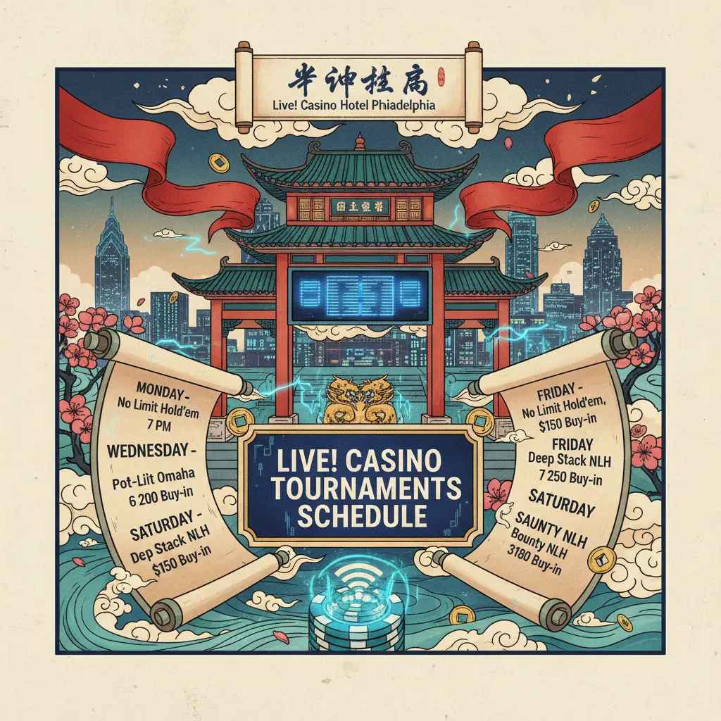 Live casino tournaments schedule - Philadelphia