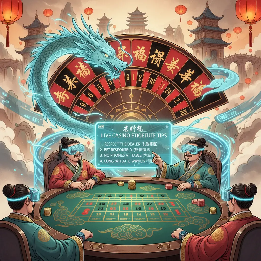 Live casino etiquette tips - roulette