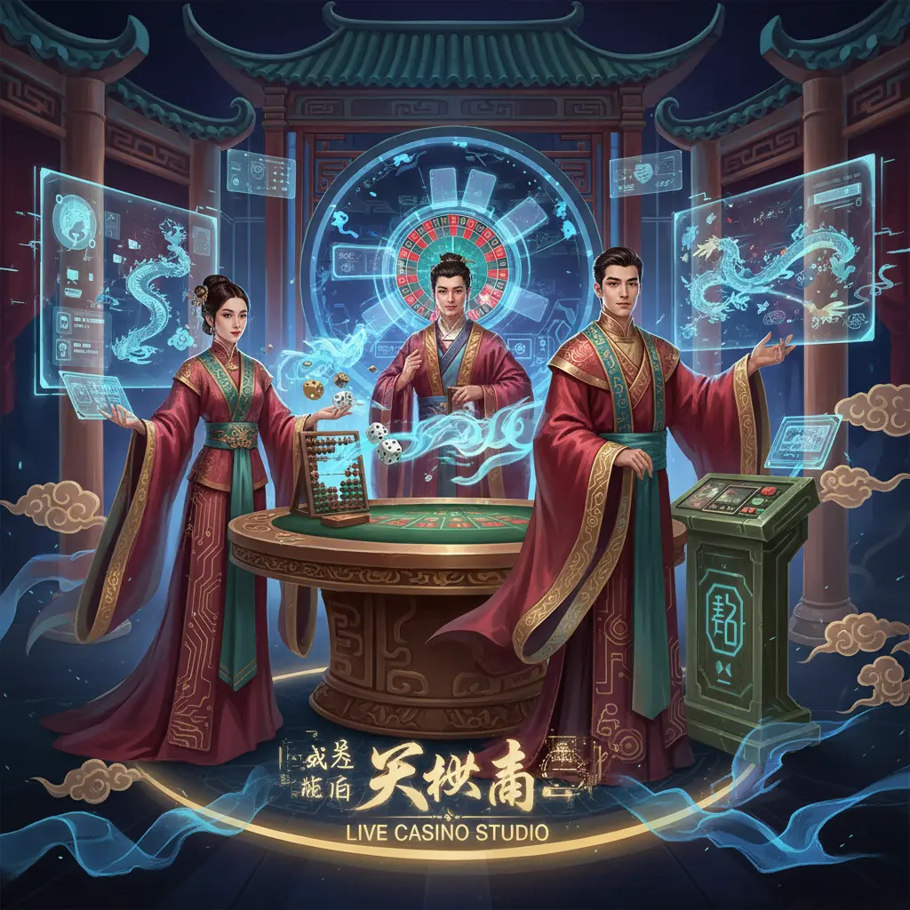 Live casino studio technology - Presenters