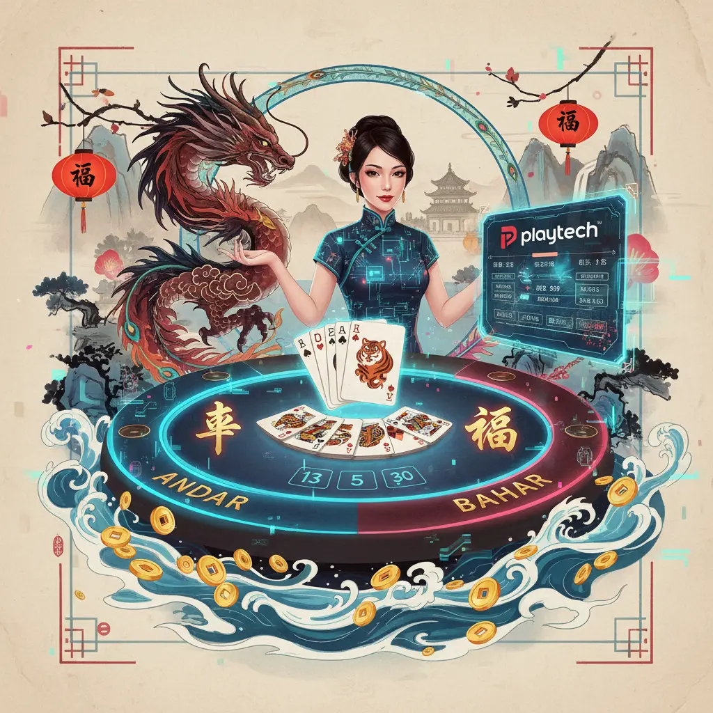 Live dealer andar bahar online - Playtech